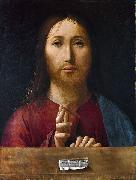 Antonello da Messina Christ Blessing Spain oil painting artist